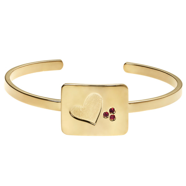the heart cuff bracelet