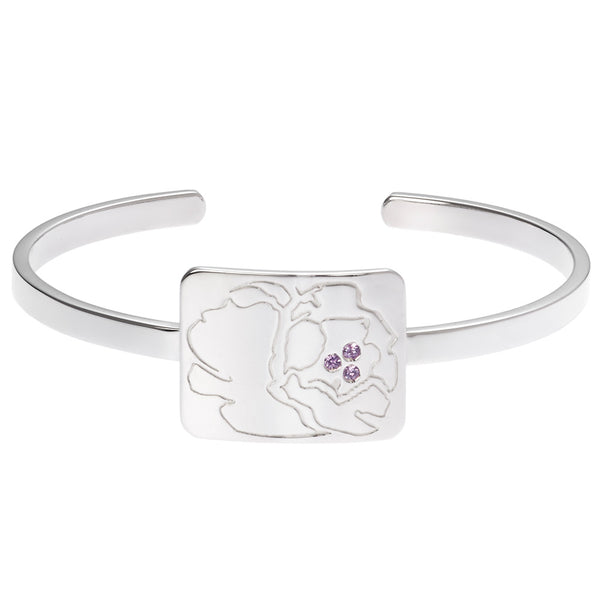 the peony cuff bracelet