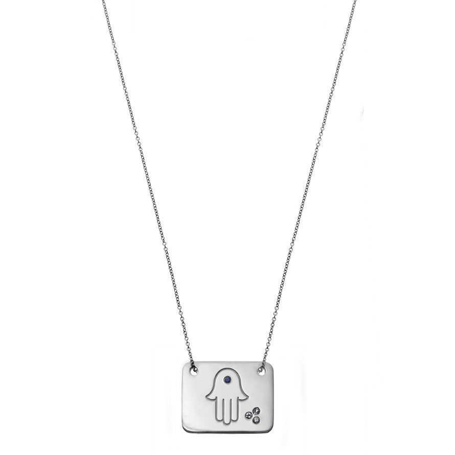 the hamsa necklace
