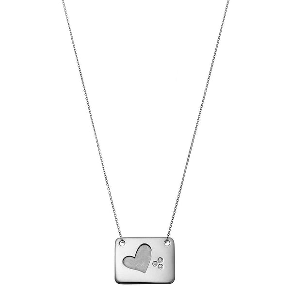 the heart necklace