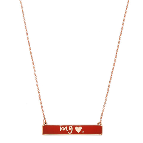 the my love necklace