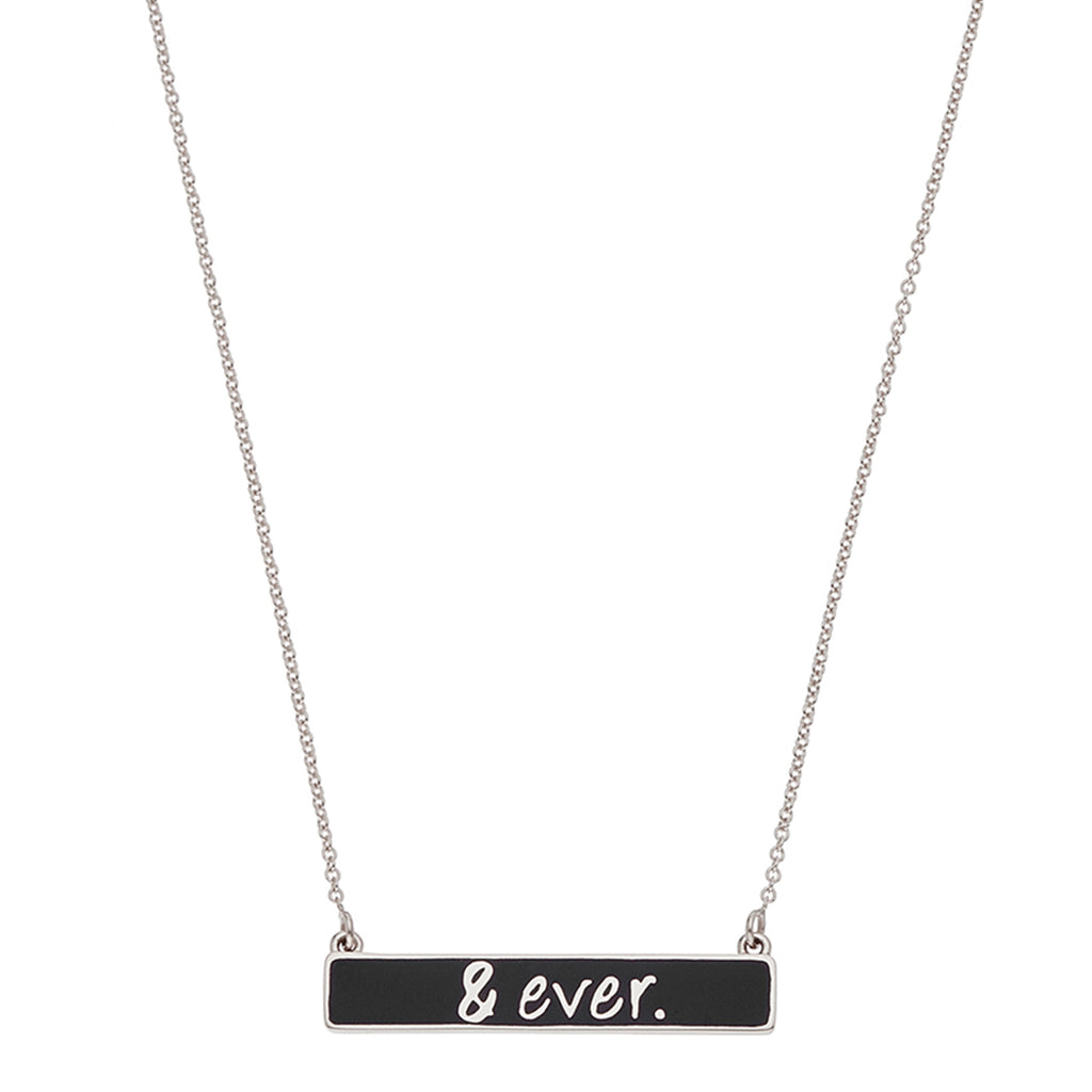 the & ever necklace