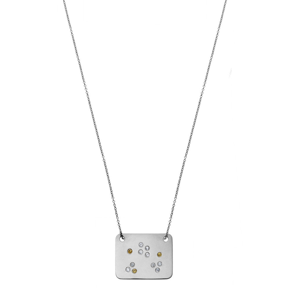 the scatter of sparkle necklace