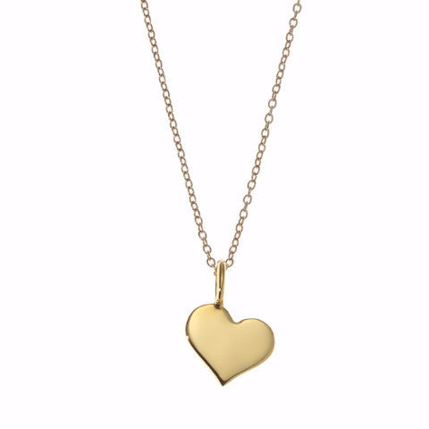 the little lucky heart necklace