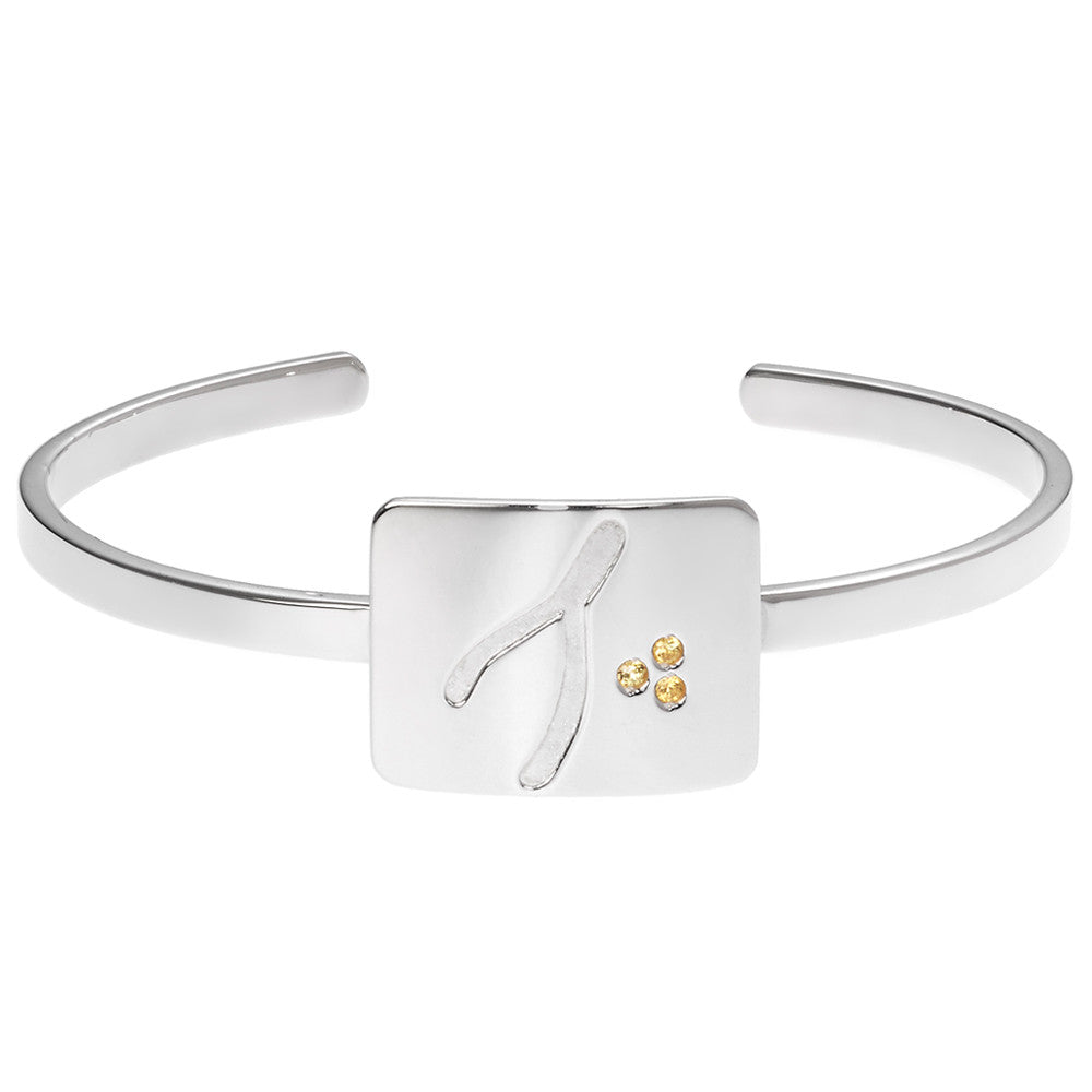 the wishbone cuff bracelet