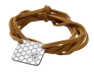 the honeycomb wrap bracelet