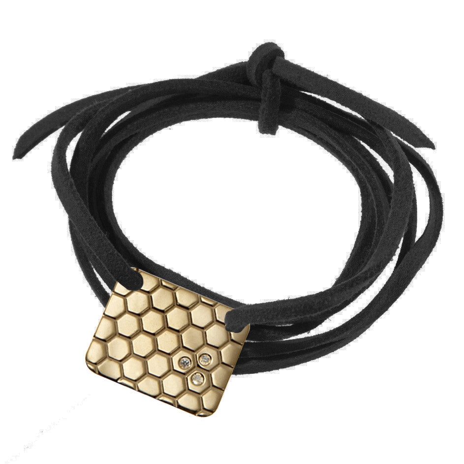 the honeycomb wrap bracelet