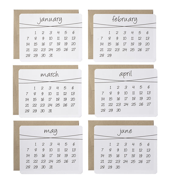 the diy calendar cards β dalla nonna llc