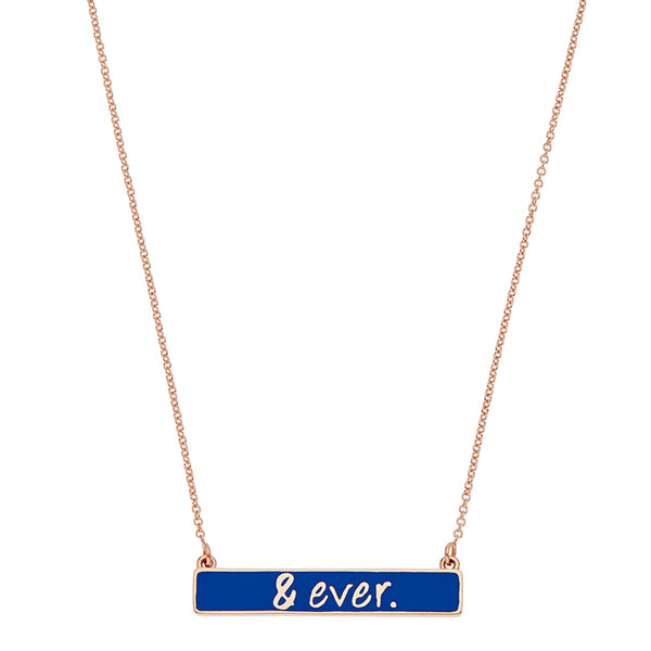 the & ever necklace